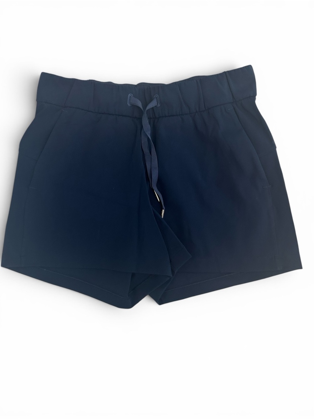 lululemon athletica Navy Athletic Drawstring Shorts 2”